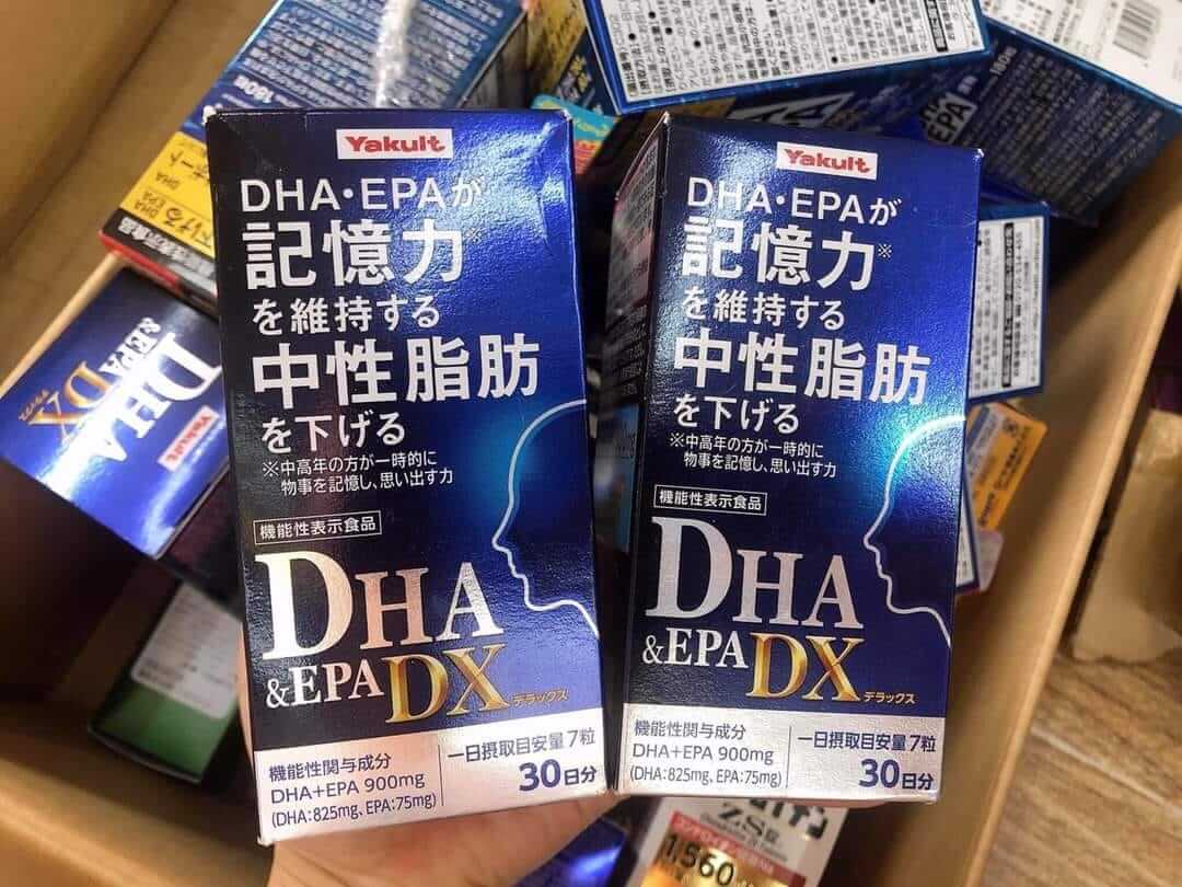 Viên Uống Bổ Não Yakult Dha & Epa Dx 900Mg 210 Viên