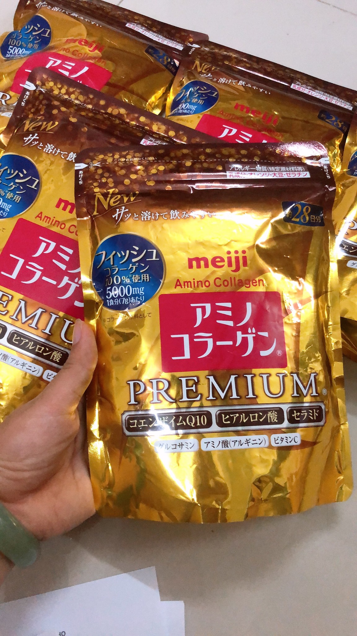 Bột Collagen Meiji Amino 28 ngày