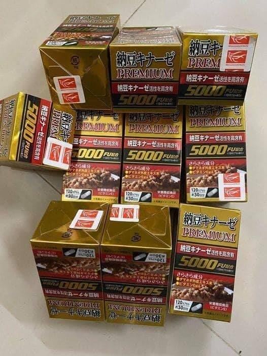 Viên Uống Phòng Chống Đột Quỵ Nattokinase 5000Fu Premium 120 Viên