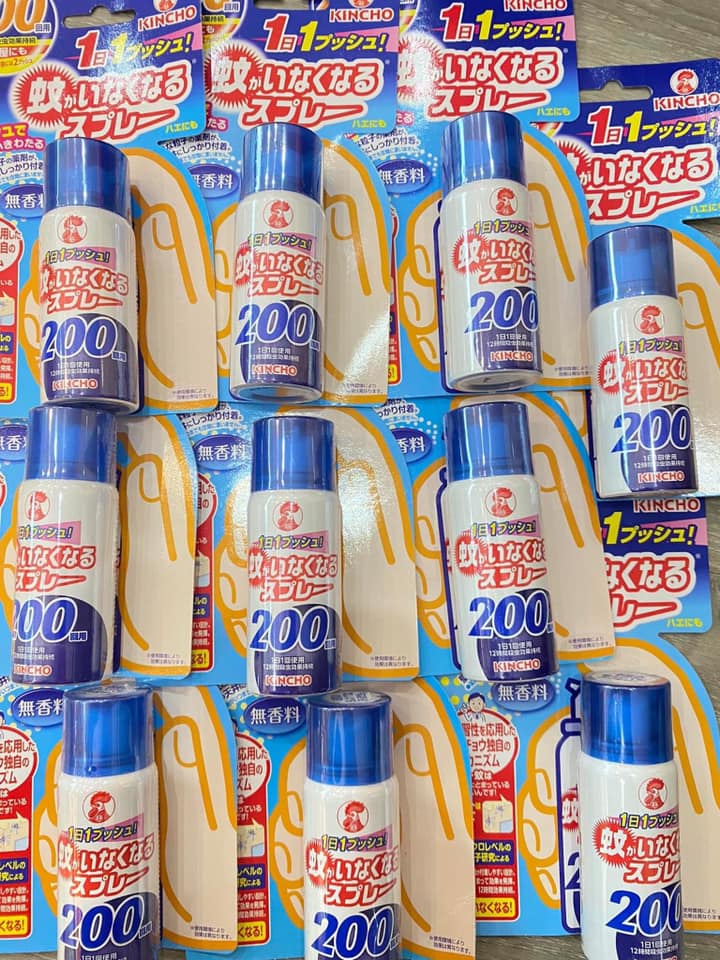 Xịt muỗi kincho nhật Bản 45ml