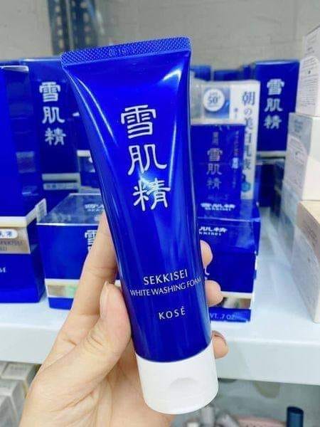 Sữa rửa mặt Kosé Sekkisei White Washing Foam 124ml
