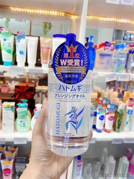Tẩy Trang Hatomugi 500Ml