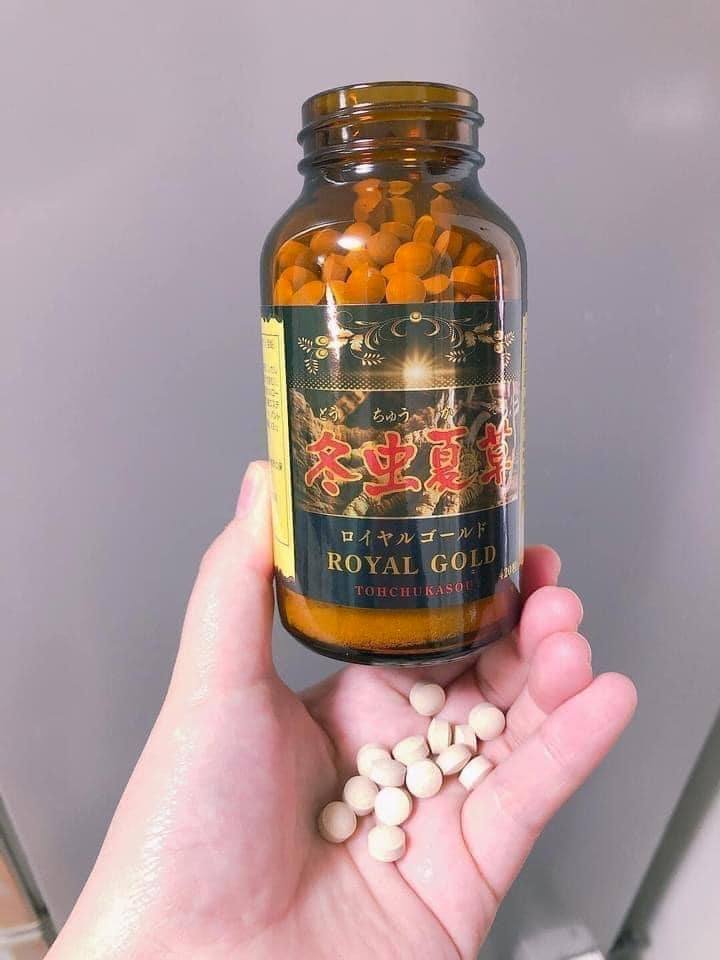 Đông Trùng Hạ Thảo Royal Gold 420 Viên