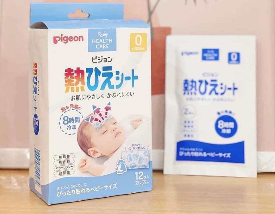 Miếng Dán Hạ Sốt Pigeon 12 Miếng