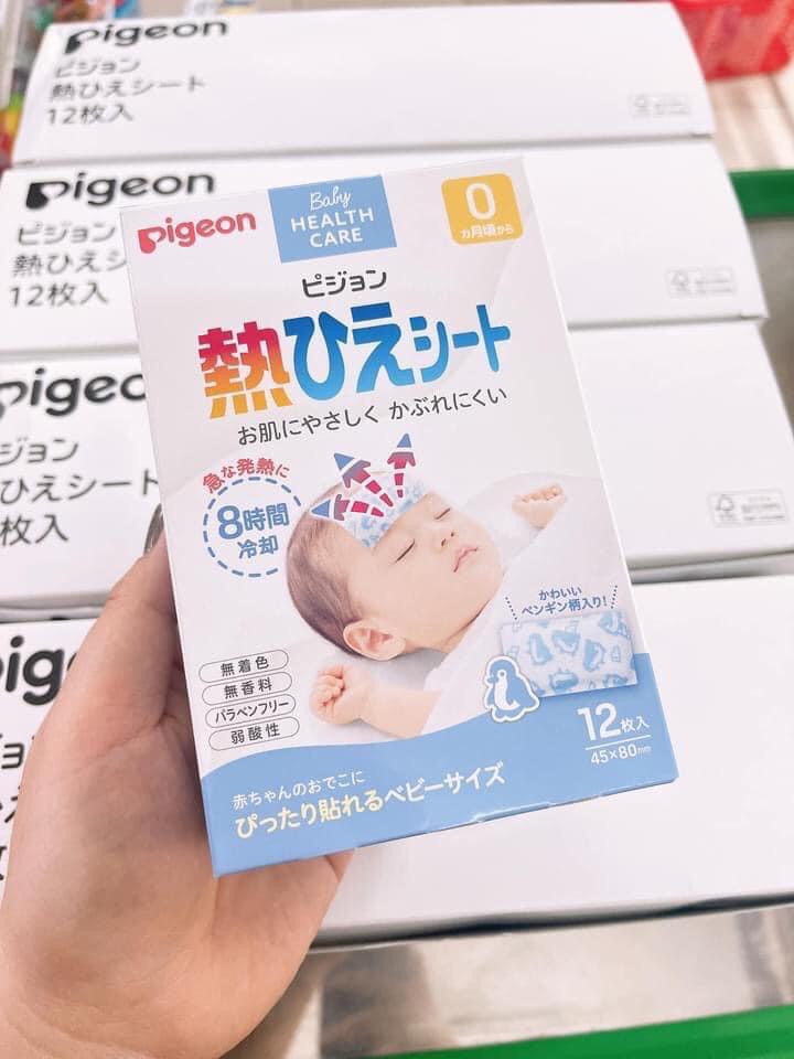 Miếng Dán Hạ Sốt Pigeon 12 Miếng