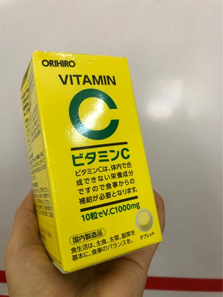 Viên Uống Bổ Sung Vitamin C Orihiro 300 Viên