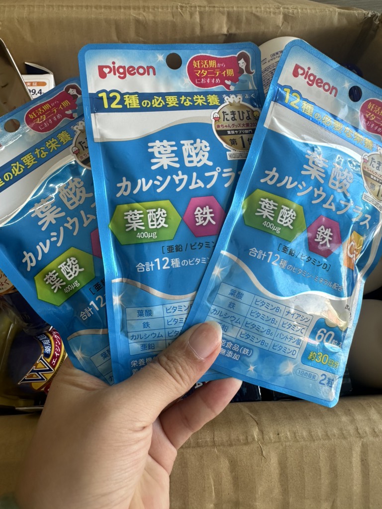 Viên uống vitamin tổng hợp bà bầu pigeon