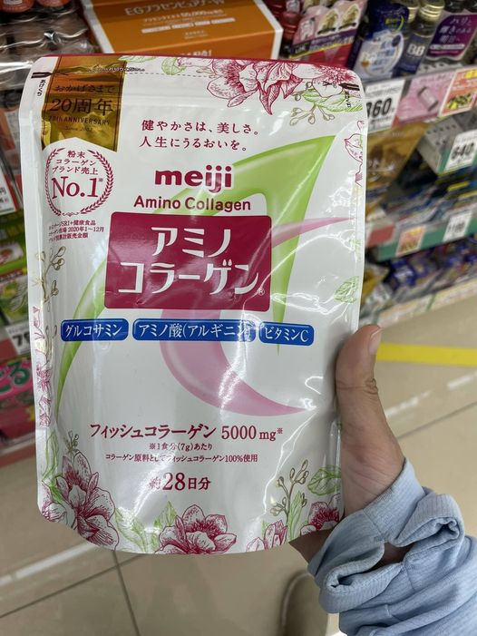 Bột Collagen Meiji Amino 28 ngày