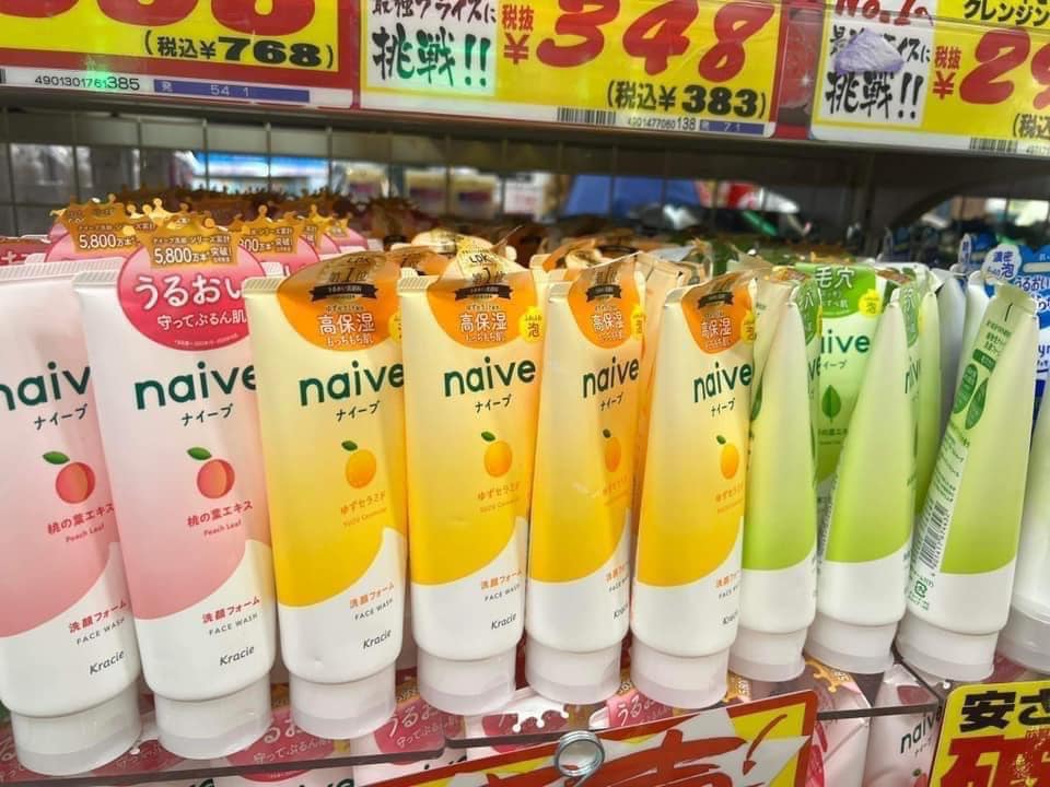 Sữa rửa mặt Naive