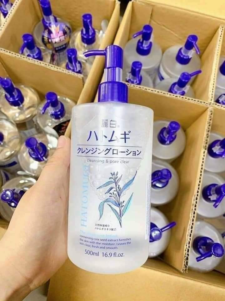 Tẩy Trang Hatomugi 500Ml