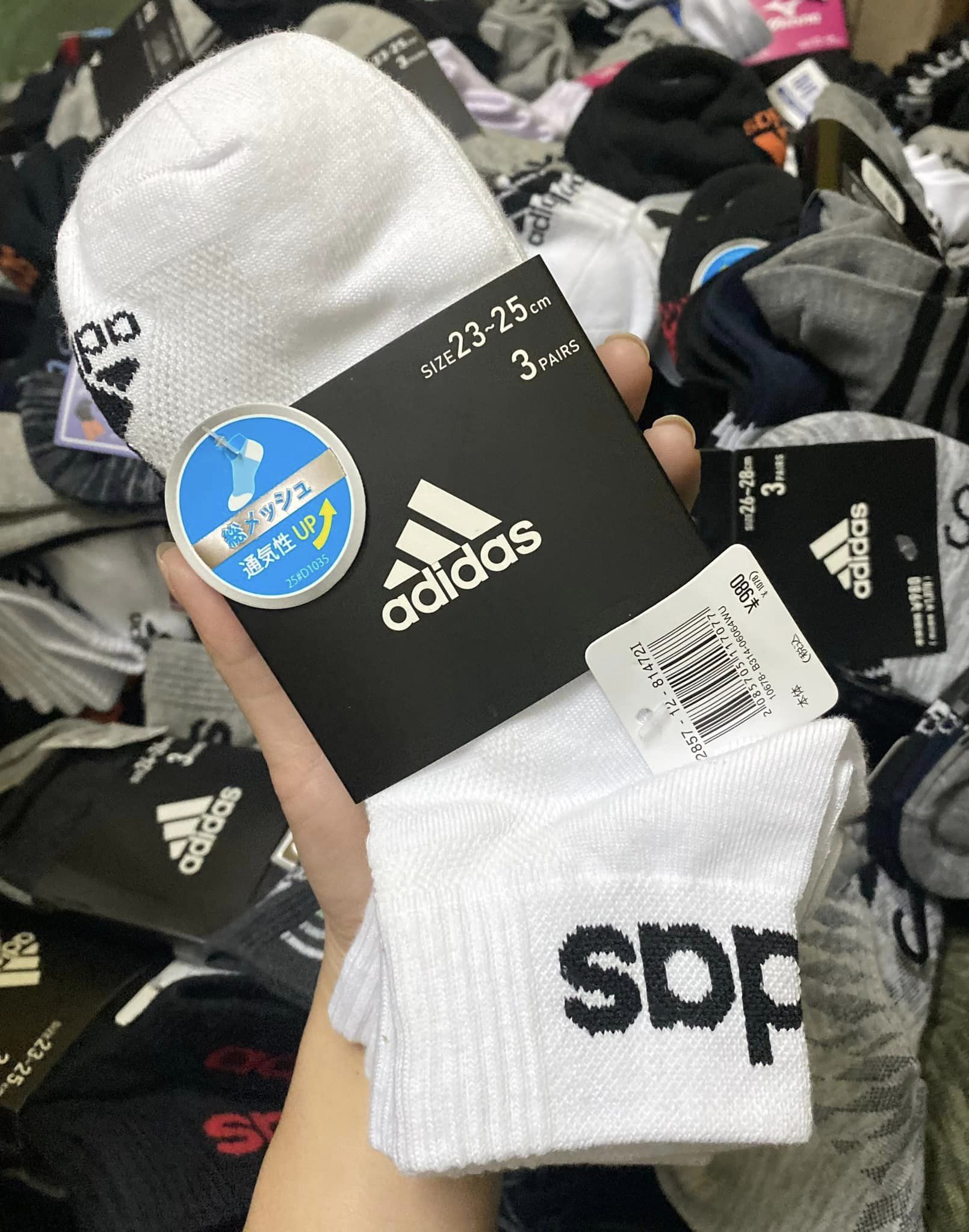 Sét 3 đôi Tất thể thao Adidass