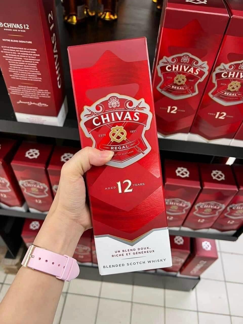 Rượu Chivas 12 Nhật Bản 750Ml