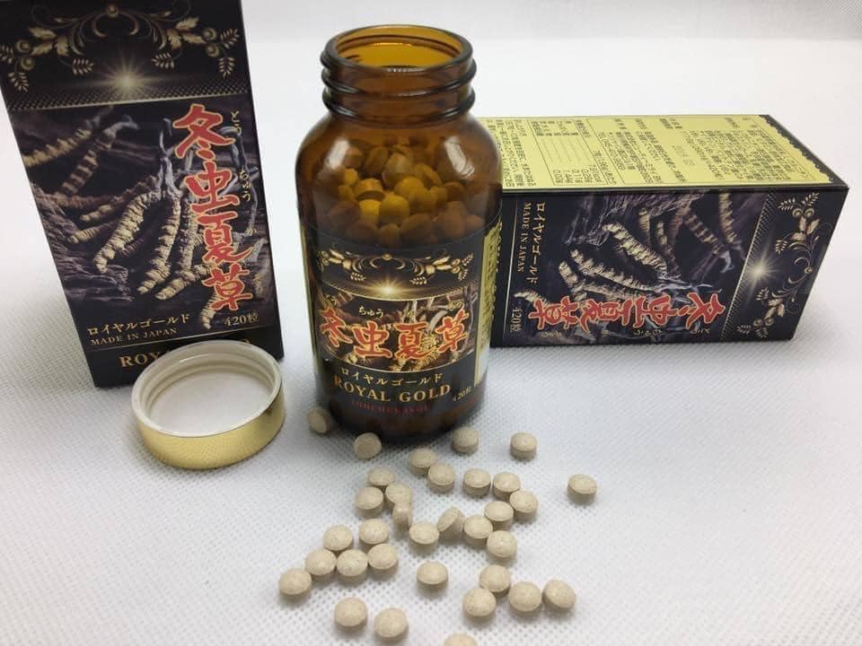 Đông Trùng Hạ Thảo Royal Gold 420 Viên