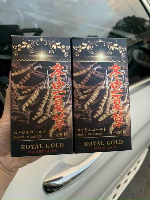 Đông Trùng Hạ Thảo Royal Gold 420 Viên