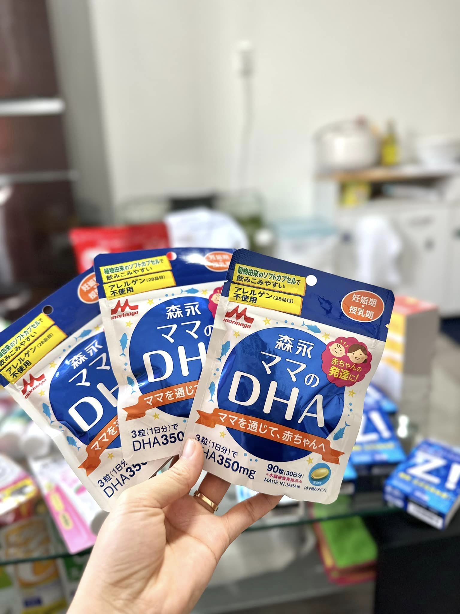Viên Uống Bổ Sung Dha Mama Morinaga Cho Bà Bầu Và Cho Con Bú 90V