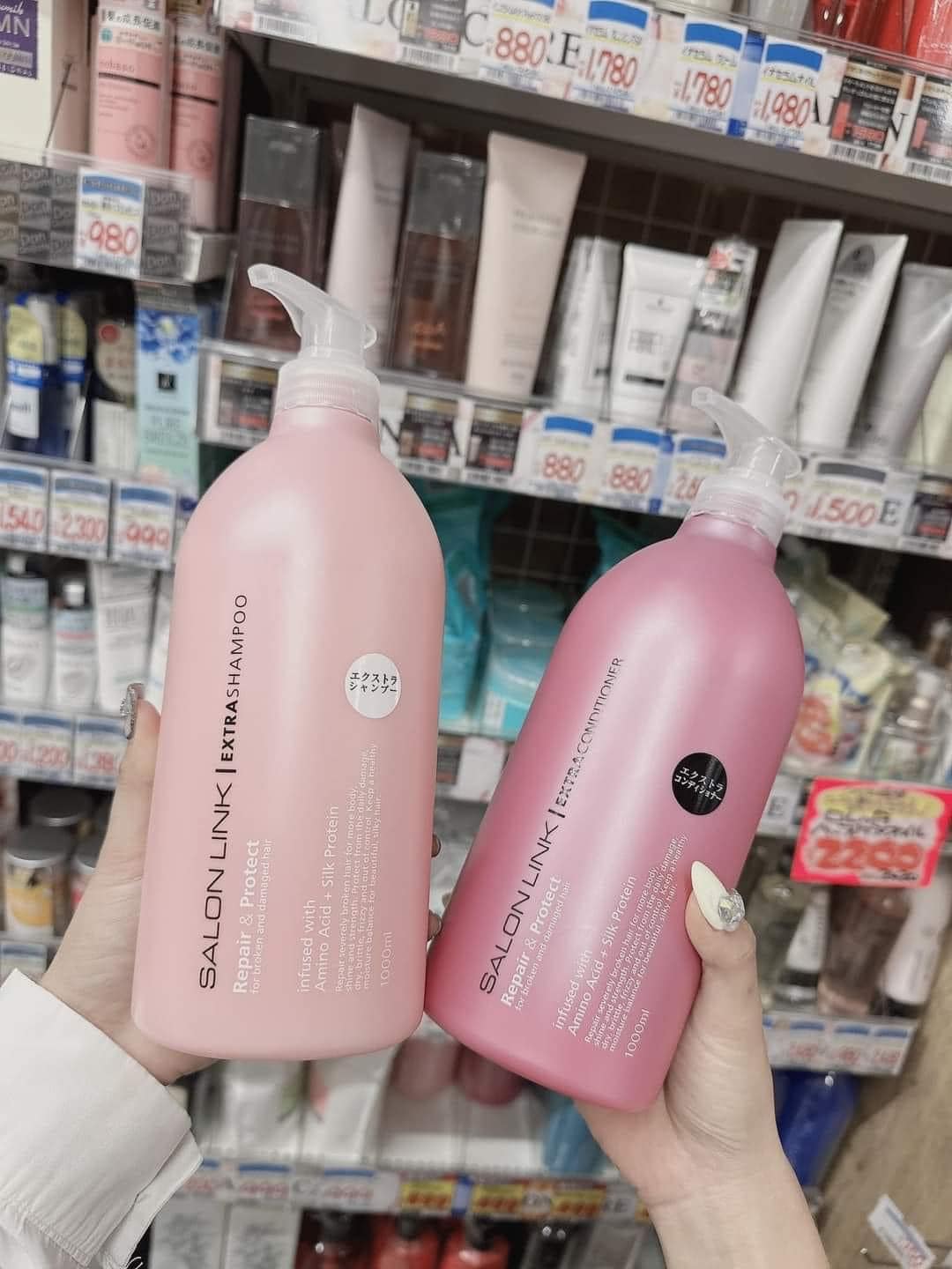 Bộ Dầu Gội Salon Link Extra 1000Ml