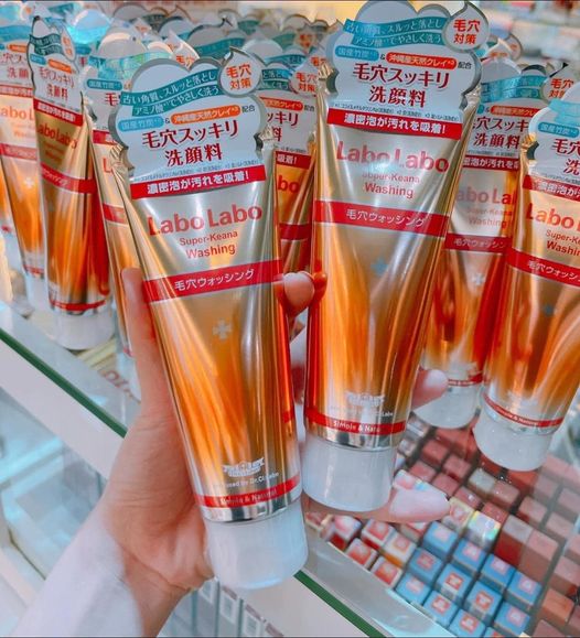 Sữa Rửa Mặt Labo Labo Super Keana Washing 120G