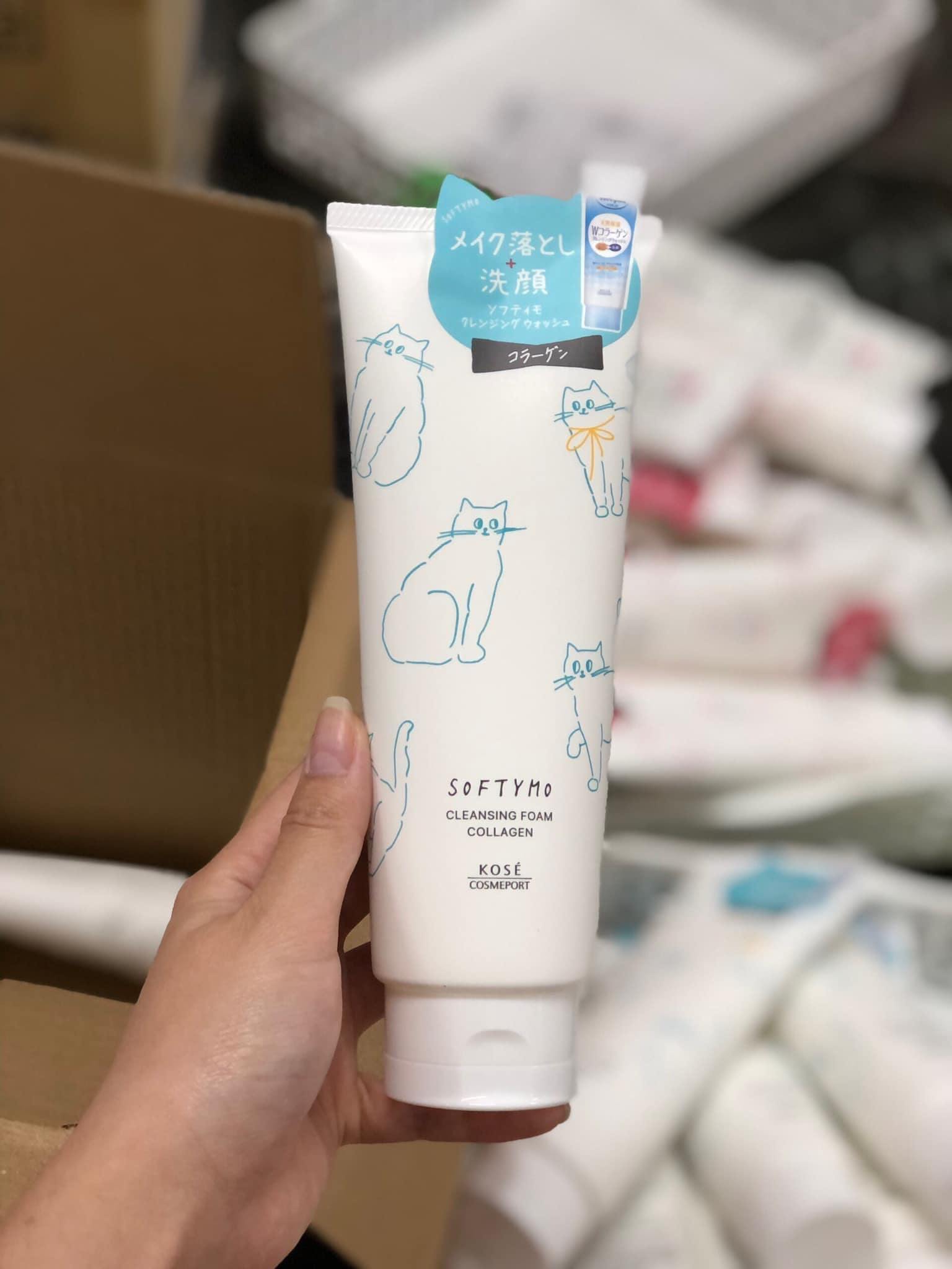 Sữa Rửa Mặt Kose Softymo 220G