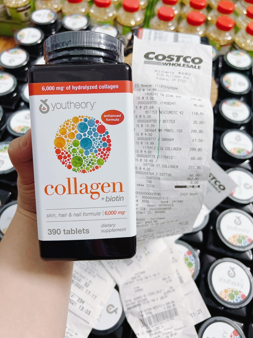 Viên Uống Bổ Sung Collagen Youtheory +Biotin