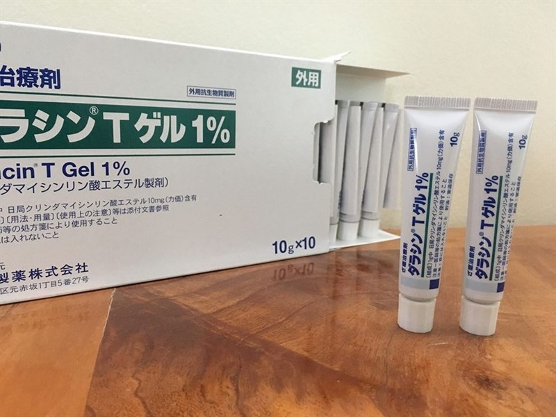 Kem Trị Mụn Dalacin T Gel 1% (10G)