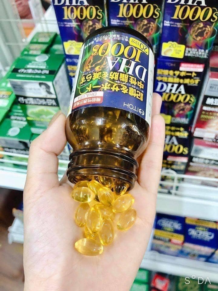 Viên Uống Bổ Não Dha 1000S Itoh
