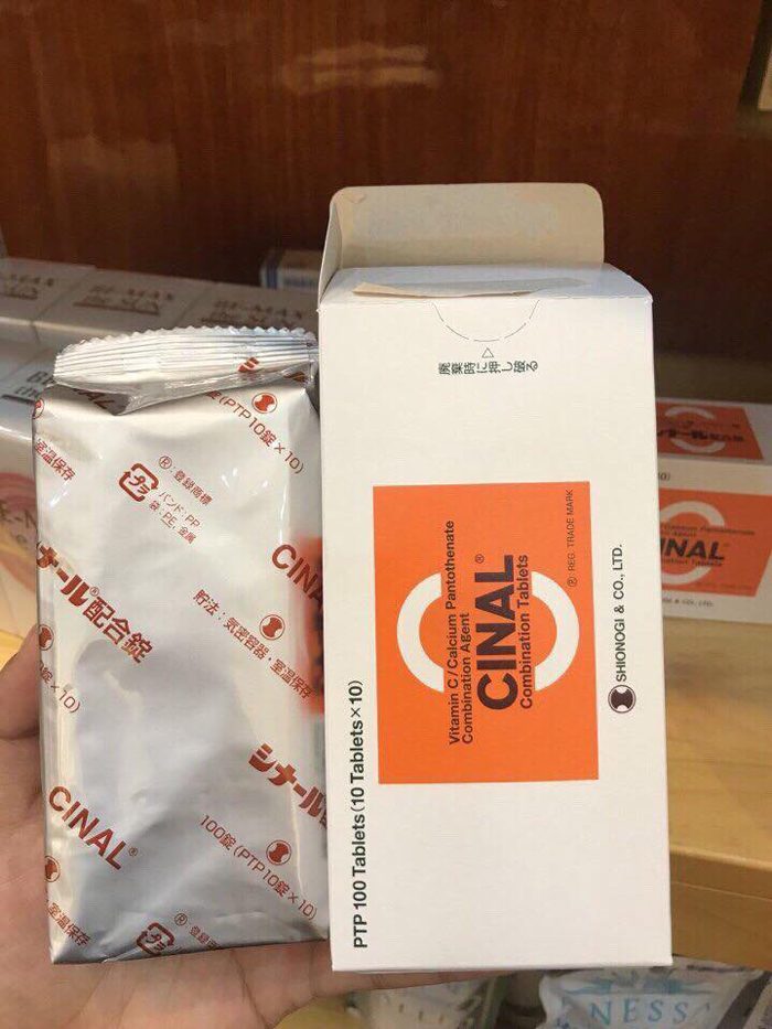 Viên Uống Vitamin C Cinal