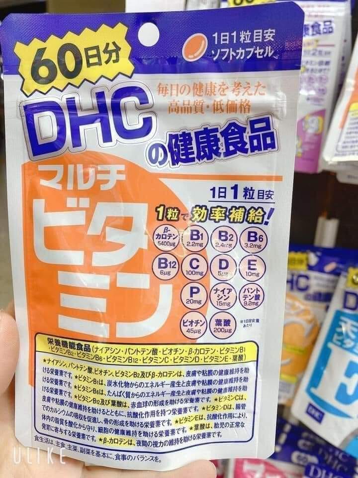 Viên Uống Bổ Sung Dhc Vitamin Tổng Hợp 60 Ngày