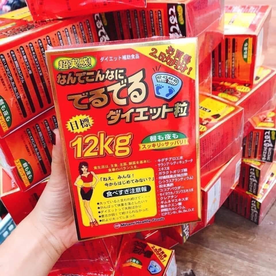 Viên Uống Giảm Cân Minami Deru Deru 12Kg (60V)