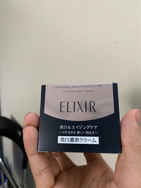 Kem Đêm Elixir Enricher Clear Cream 45G