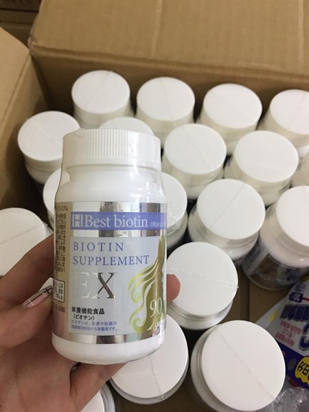 Viên Uống Kích Thích Mọc Tóc Best Biotin Supplement Ex 90V