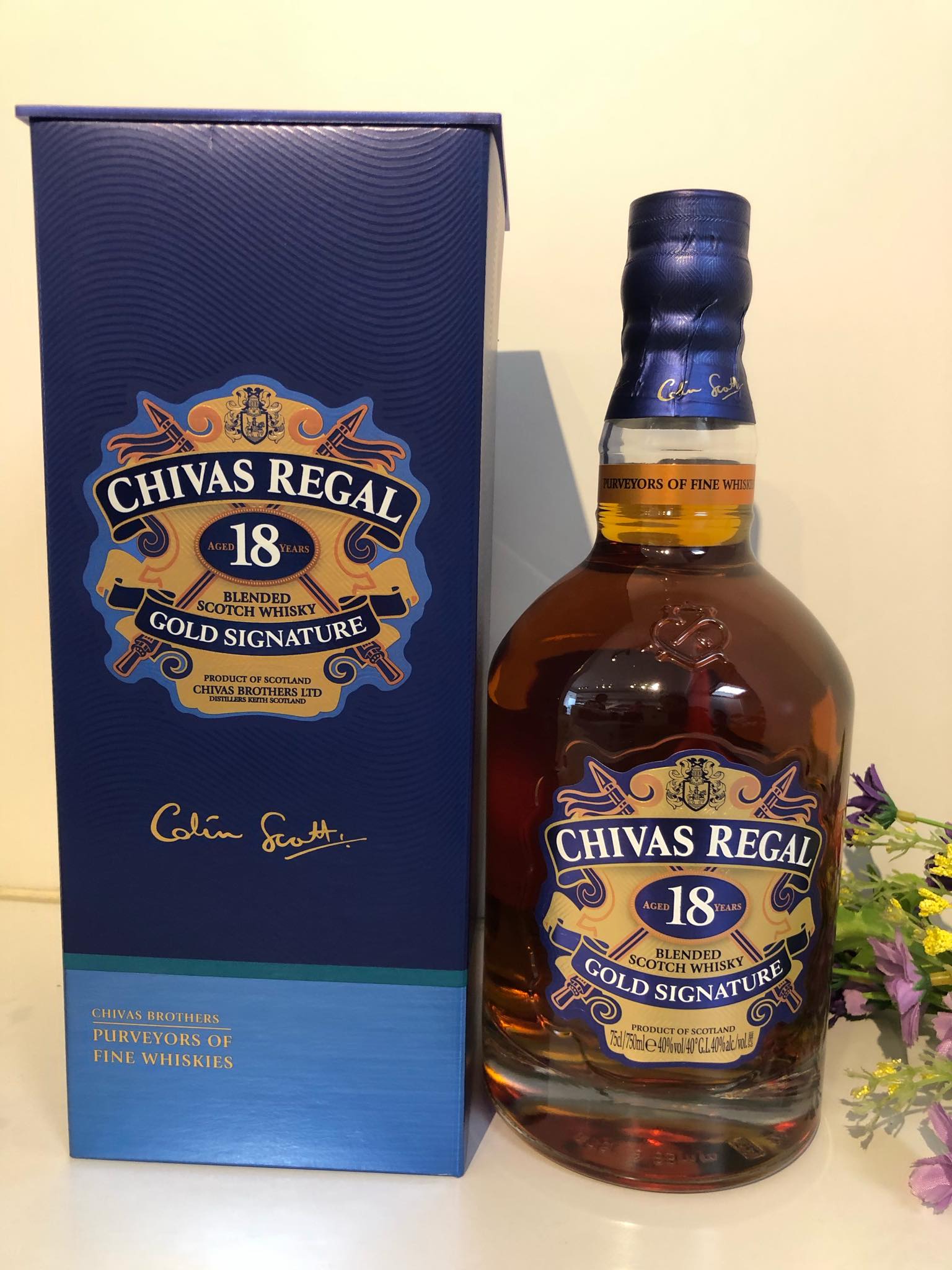 Rượu Chivas 18 Nhật Bản 750Ml