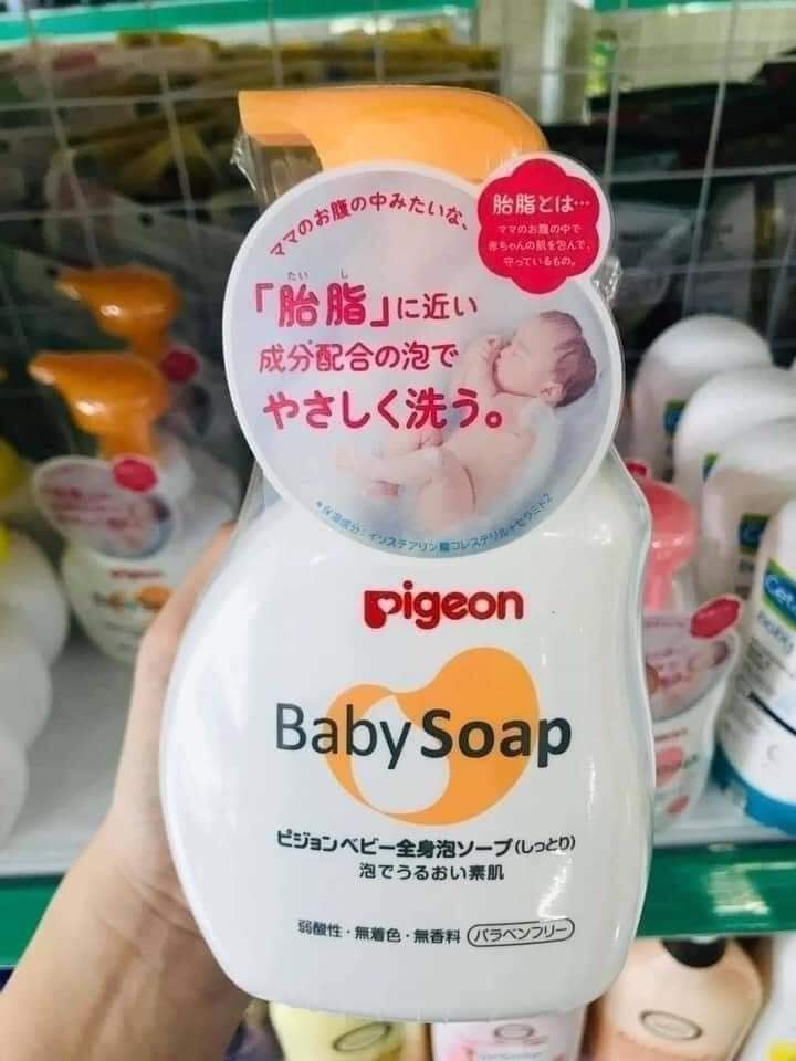 Sữa Tắm Pigeon Baby Soap 500Ml