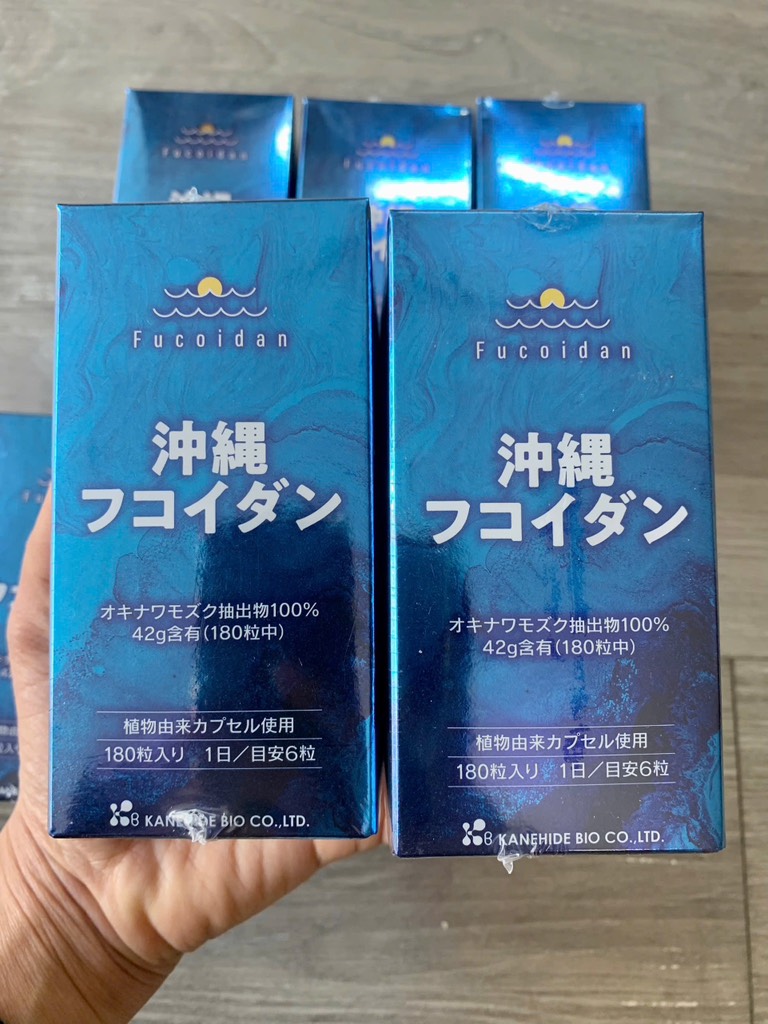 Tảo Fucoidan Xanh 180 Viên