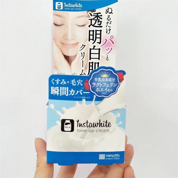 Kem Dưỡng Trắng Da Instawhite Tone Up Cream Meishoku 50G