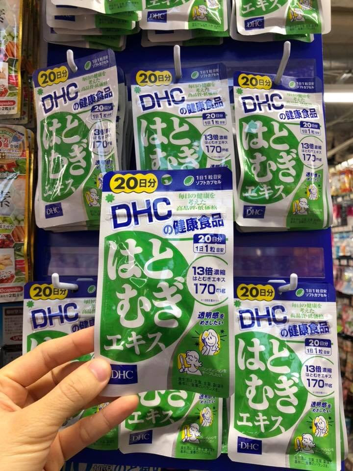 Viên Uống Trắng Da Dhc 20 Ngày