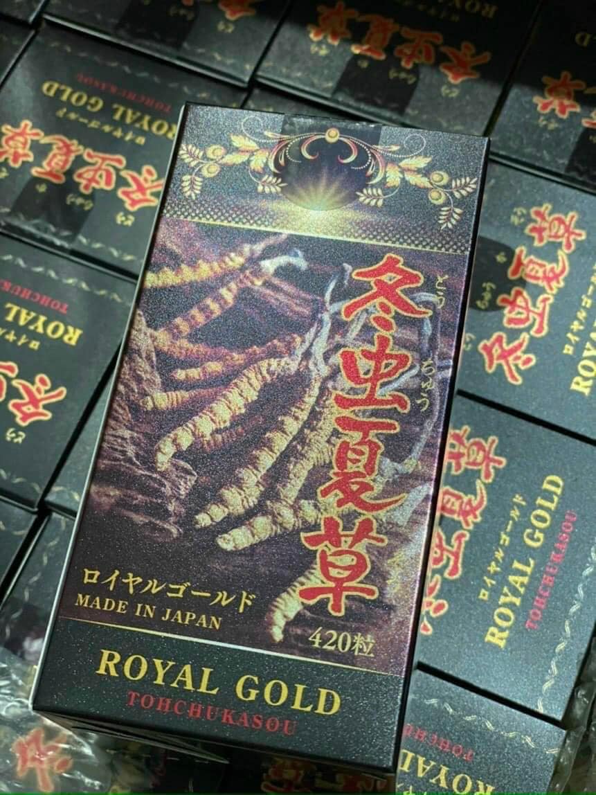 Đông Trùng Hạ Thảo Royal Gold 420 Viên