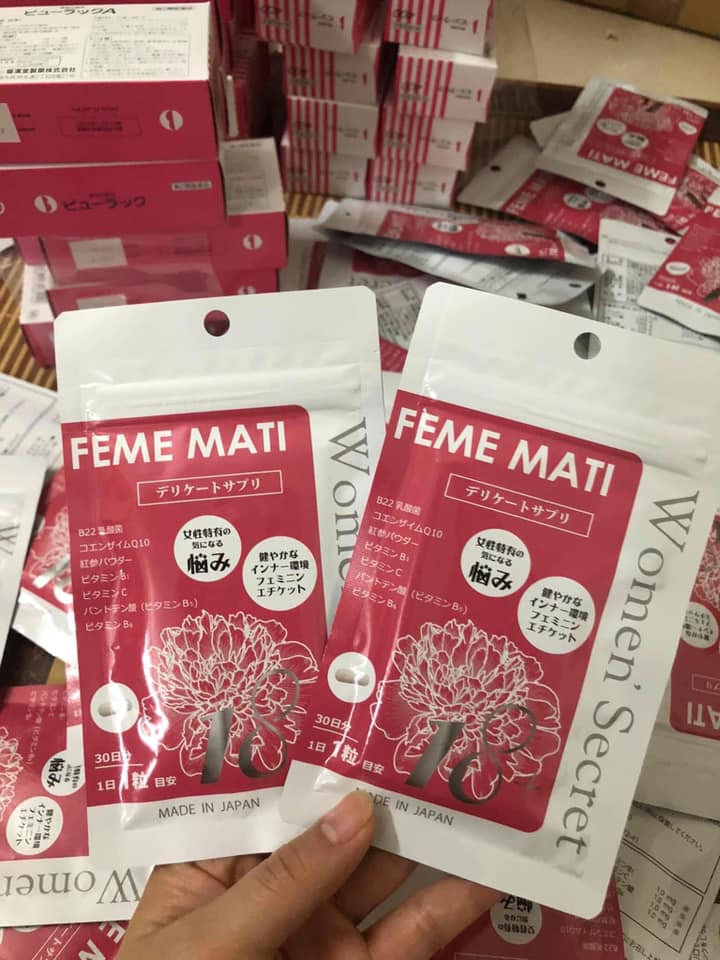 Viên Uống Phụ Khoa Feme Mati 30 ngày