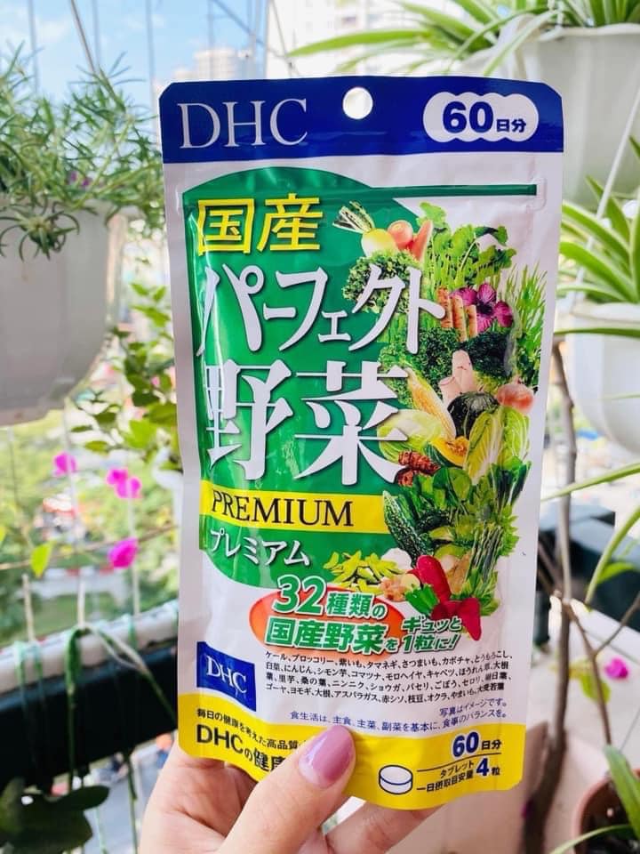 Viên Uống Bổ Sung Dhc Rau Củ 60 Ngày