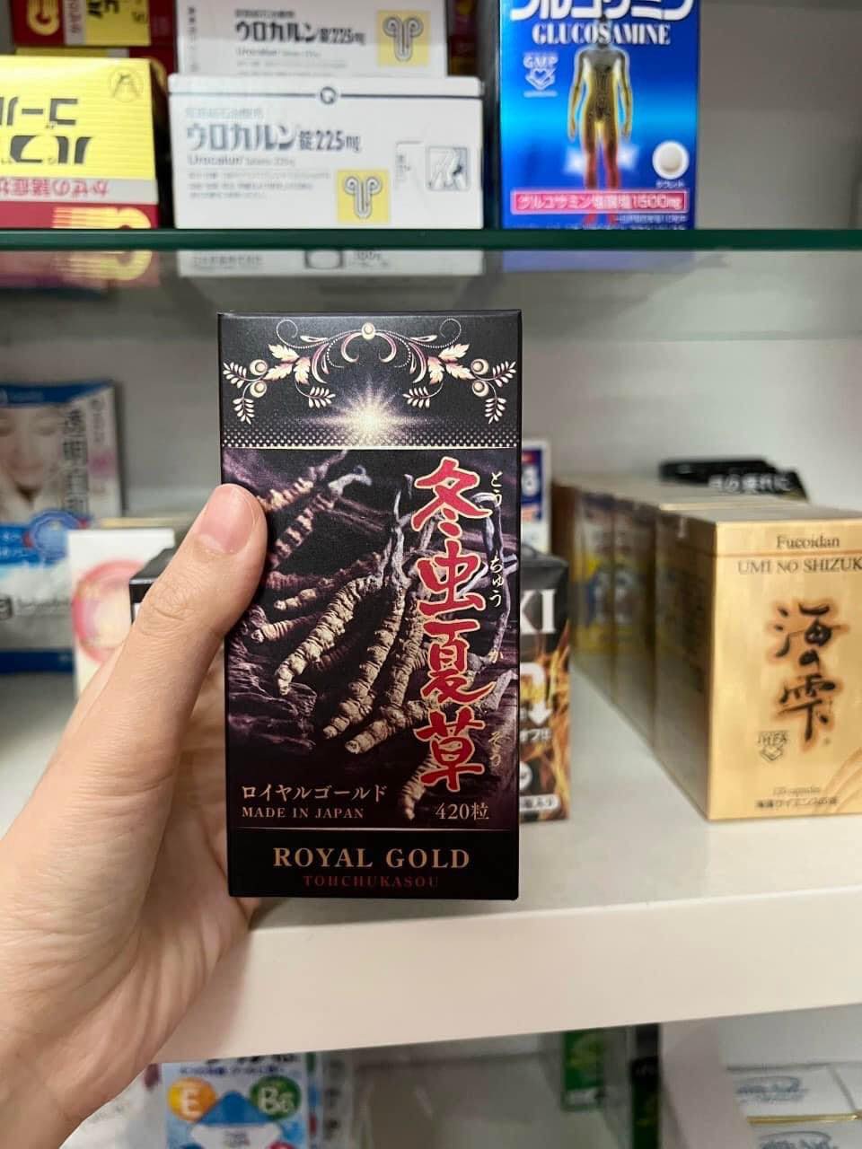 Đông Trùng Hạ Thảo Royal Gold 420 Viên