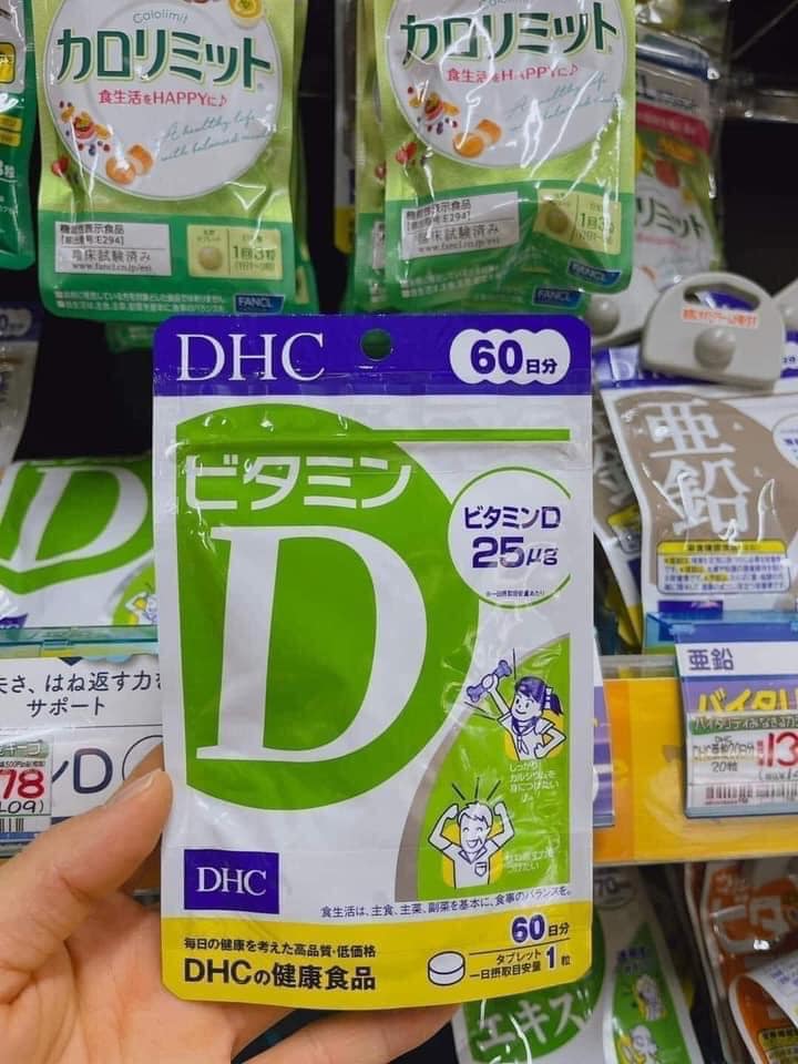 Viên Uống DHC vitamin D 60 ngày