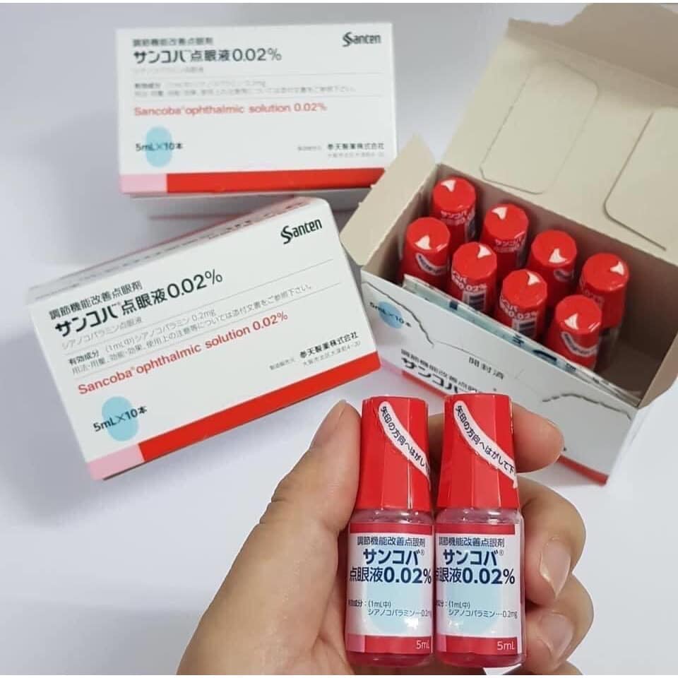 Nước Nhỏ Mắt Cận Sancoba 5Ml