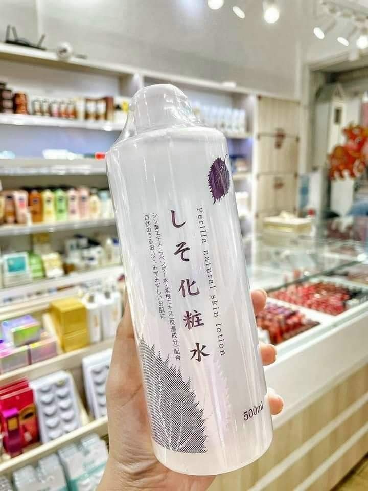 Nước Hoa Hồng Tía Tô 500Ml