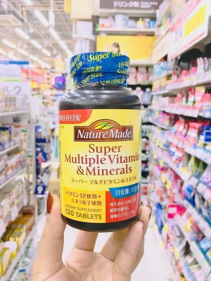 Viên Uống Vitamin Tổng Hợp Nature Made Super Multiple Vitamin & Minerals
