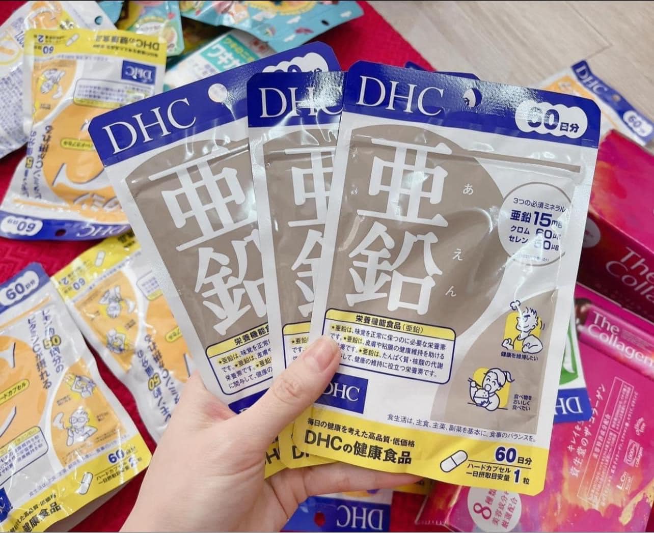 Viên Uống Bổ Sung Dhc Kẽm 60 Ngày