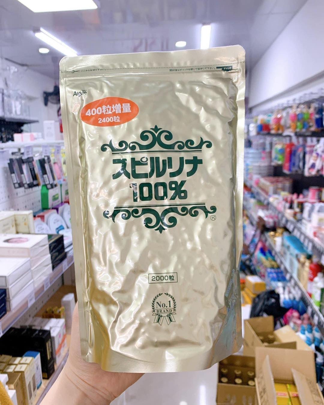 Tảo Xoắn Túi 2400 Viên