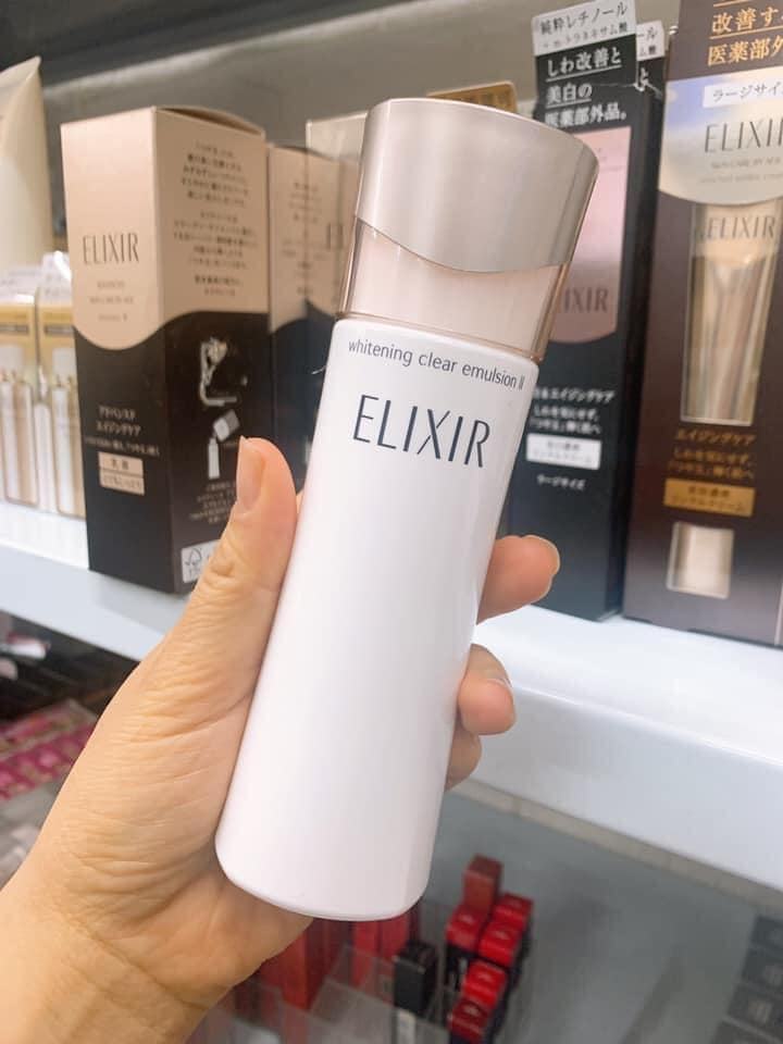 Sữa Dưỡng Elixir White Whitening Emulsion 130Ml