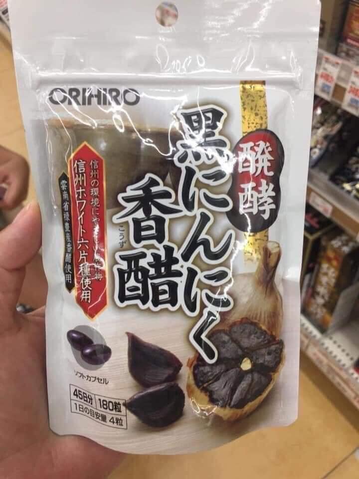 Tỏi Đen Orihiro 180 Viên