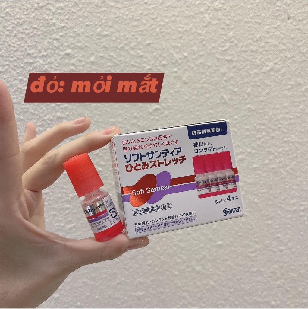 Nước Nhỏ Mắt Nhân Tạo SOFT SANTEAR