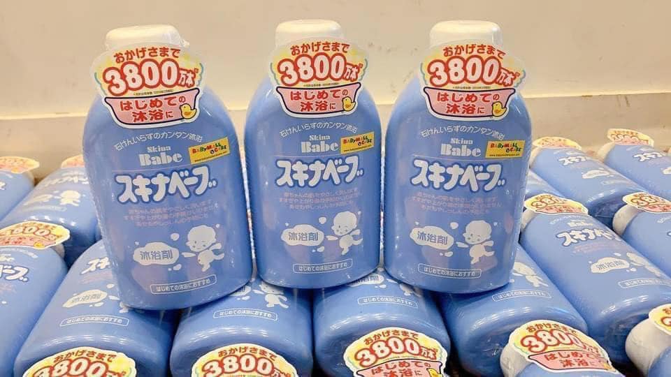 Tắm Rôm Sảy Skina Babe 500Ml