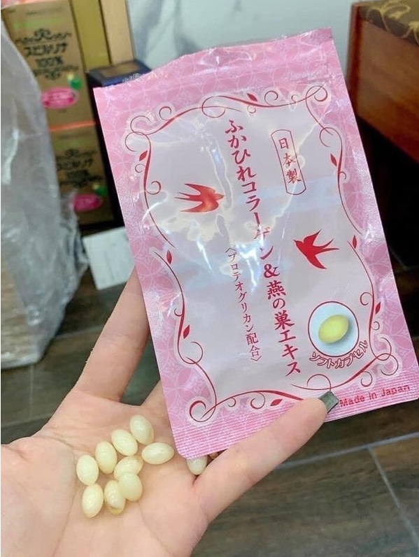 Viên Uống Collagen Tươi Và Sụn Mũi Cá Hồi Nhật Bản 30V
